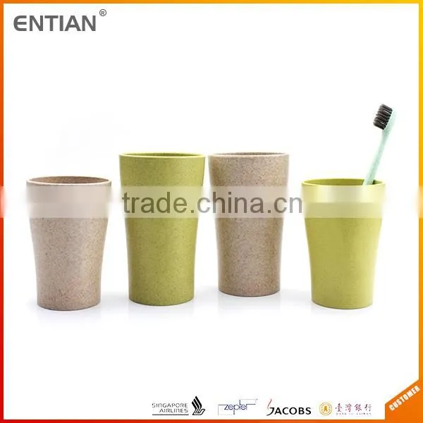 Cheap Cups Gargle Cup With Wheat Straw Toothbrush