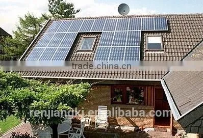 Renjiang Grid Tied 7kw Home Solar Power System photo-2