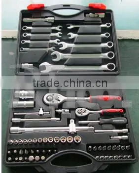 1082PCS Extension Bar Quick-Release Hand Tools Adjustable Blow Case Ratchet Spanner Wrench Socket Set photo-2