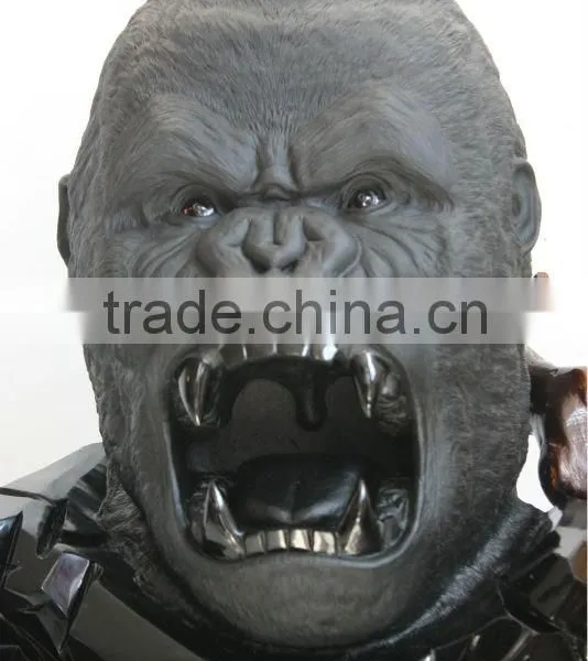 2014 New Arrival Top Quality Obsidian Gorilla/Semi-Precious Stone King Kong