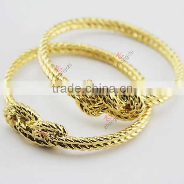 New Alloy Silver Color and Gold Color Bangle Bracelet photo-3