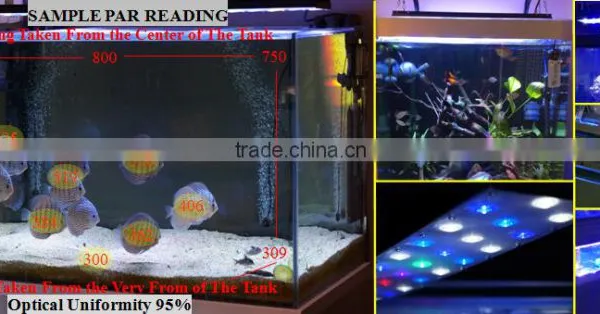 40cm/15inch/40W Dimmable Programmable Led Aquarium Light With Turning-p Controller,sunrise Sunset Lunar Cycle photo-4