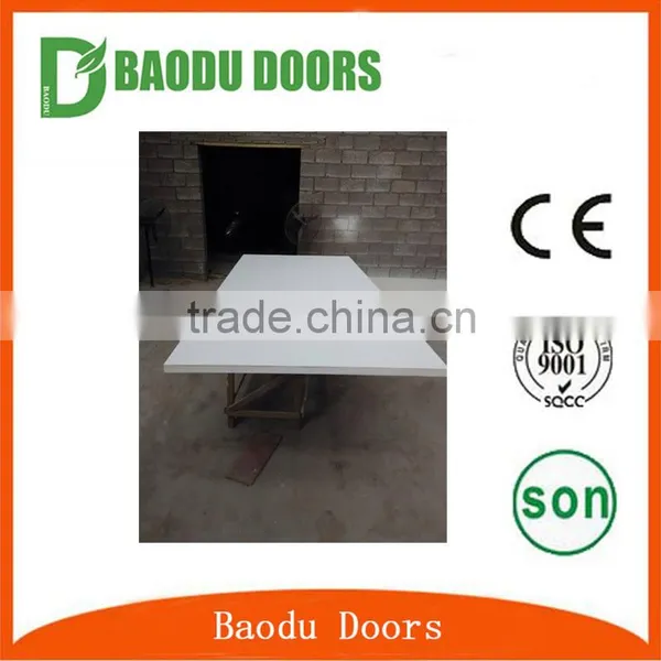 2016 New Design BD Cheap Price Plywood Single Panel Door photo-3