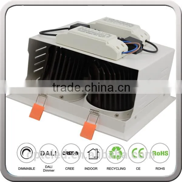 Gimble 4 Heads Square LED COB Downlight photo-3