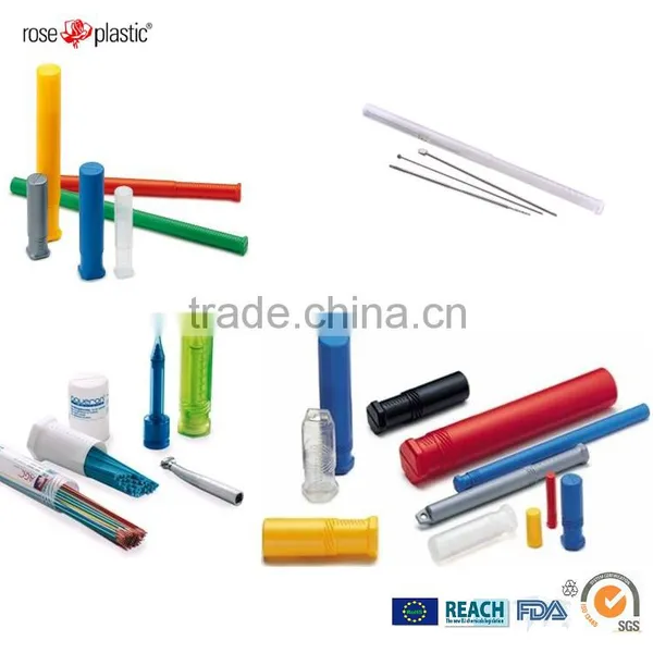PP Transparent PVC Clear PE Colorful Twist Screw Labelling Printing Plastic Tube Packaging for Makeups Twist Pack DP photo-5