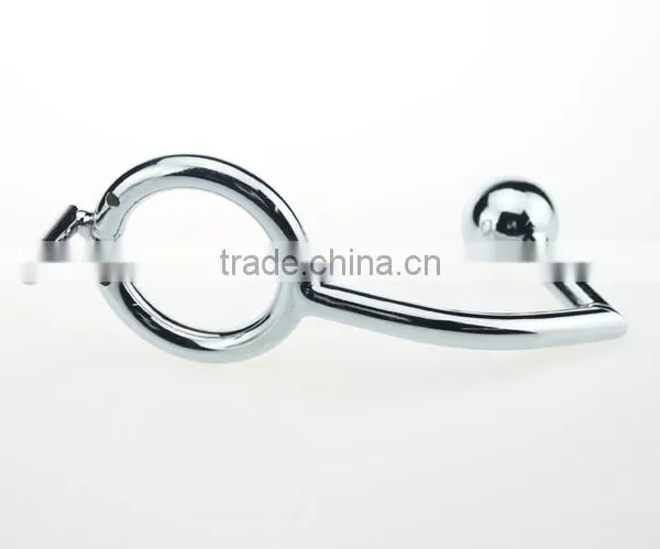 Sex Product For Men Penis Lock Ring Fittings Locking Jewelry Armoire Retractable Steel Cable Lock photo-6