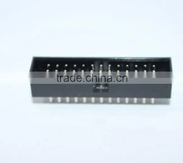 2.54mm Black V/t Box Header Connector 10~40 Pin photo-4