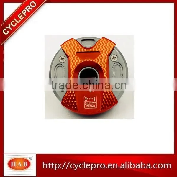 CNC Billet Motorcycle Fuel Tank Cap for BWs / Zuma Scooter and Sport/Racing Bikes photo-2
