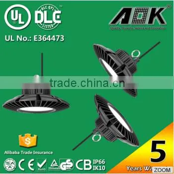 China Supplier New Arrival MW Driver UL CUL DLC Approved UFO Led High Bay Light for Factory photo-5