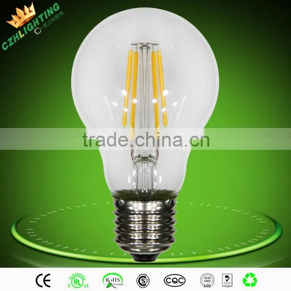 High Quality Glass Ball Lamp 420lm Tungsten Filament Lamp E27 4w Tungsten Halogen Lamp photo-3