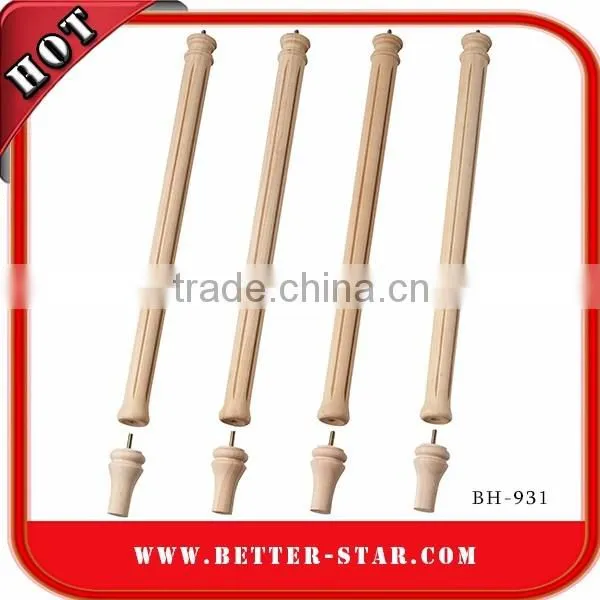 Desk Leg, Wooden Desk Leg, Height Adjustable Table Leg photo-5
