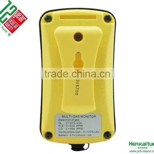 High Sensitive Sensor Probe CO O2 H2S Combustible Gas 4 Gases In 1 Detector Multi Gas Analyzer AS8900 photo-3
