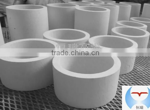 High Purity Refractory Ceramic Fiber Vacuum Formed Tube Shapes photo-5