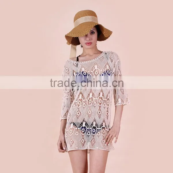 Tranparent Dirndl Dresses Women Jersey Dress