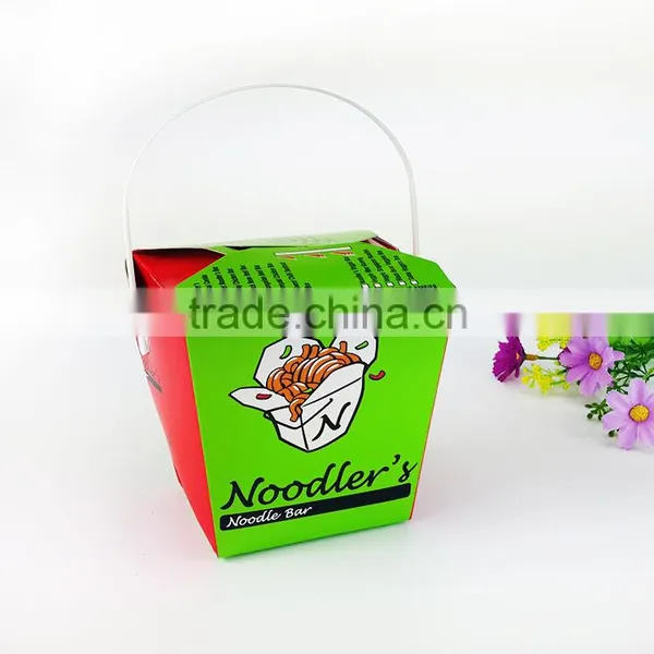Disposable Paper Noodle Box With Handle photo-5