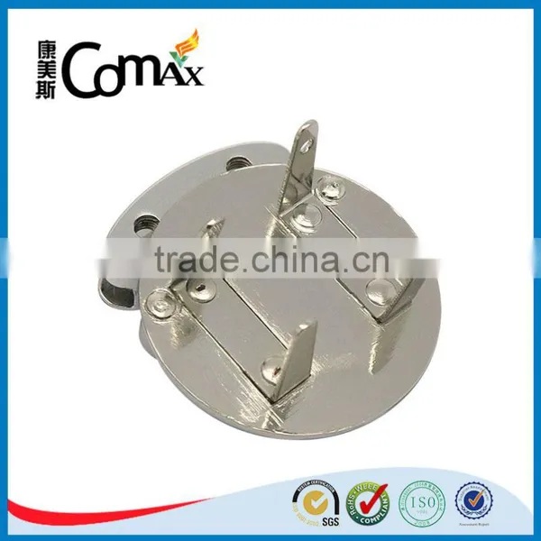 Silver Metal Push Lock for Handbags photo-5