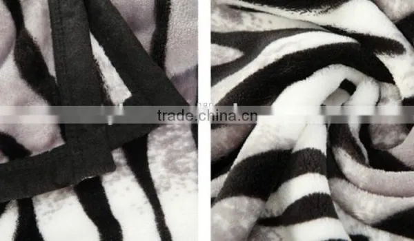 Super Soft Thick Printing Flannel Fleece Blanket, Leopard Blanket photo-4