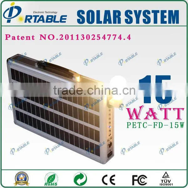 solar table fan