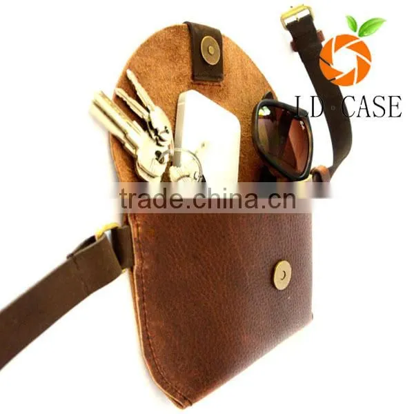 Leather Bag Sport Waist Bag for Girls and Men Shoulder Waist Bag photo-2