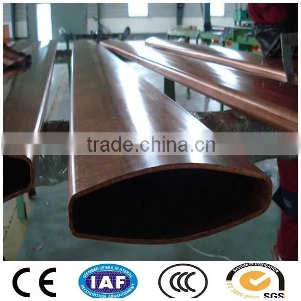 Kinds of Material Grade Uncommon Shape Copper Tube photo-2