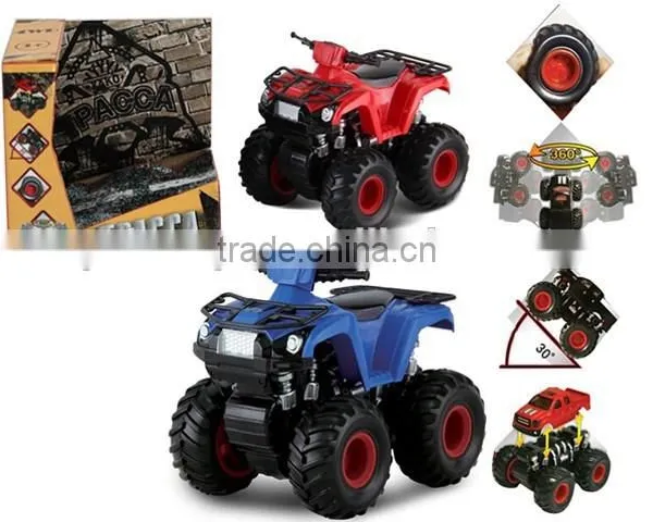Novely 4 WD Friction Car With TPR Soft Wheels photo-4
