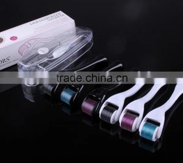 Face Skin Care Micro Needle Pin Beauty Roller 540 Needle Titanium Derma Roller photo-5