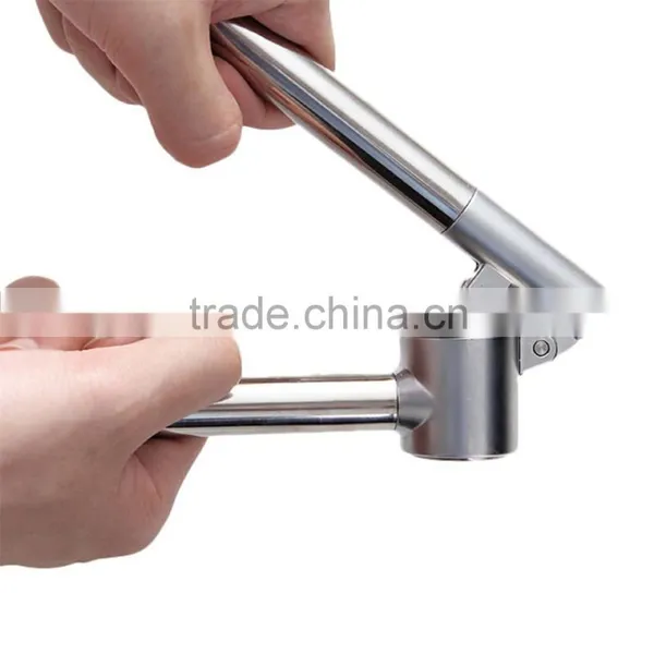 Hot Selling Convenience Professional Mini Garlic Presser Stainless Steel Garlic Press photo-5
