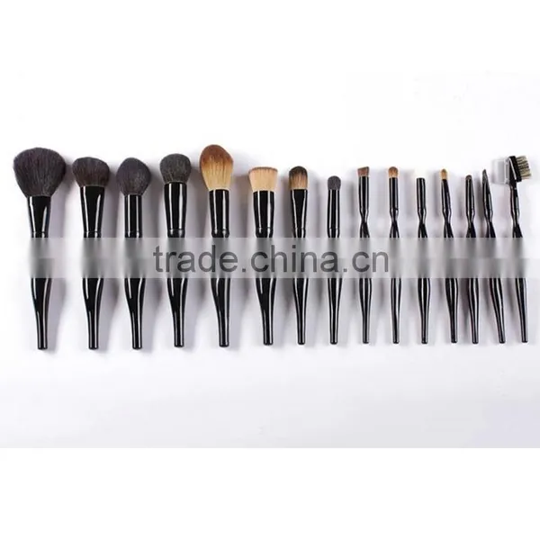 Special Handle 15pcs Custom Logo Cosmetic Makeup Brush Set photo-4