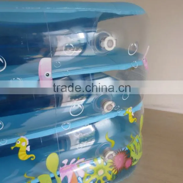 Yiwu Price New Deep Design Inflatable Phthlate Free Pvc Swimming Pool With Custom Logo Printed for Promotion photo-2