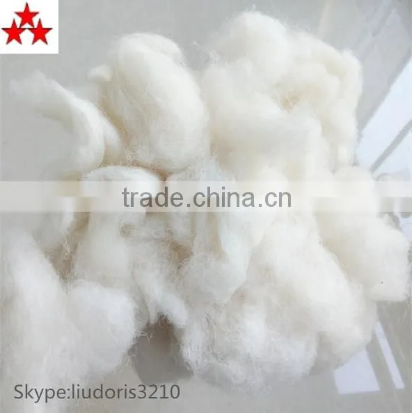 2016 Spring Bleached Wool Noils for Felt& Filled 27-28mic