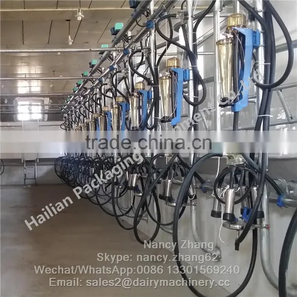 65lb Milk Flow Meter Herringbone Cow Milking Parlour System photo-2