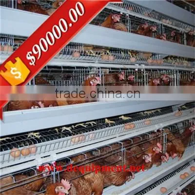 Trade Assurance A Type 128 Birds High Quality Automatic Poultry Layer Cages