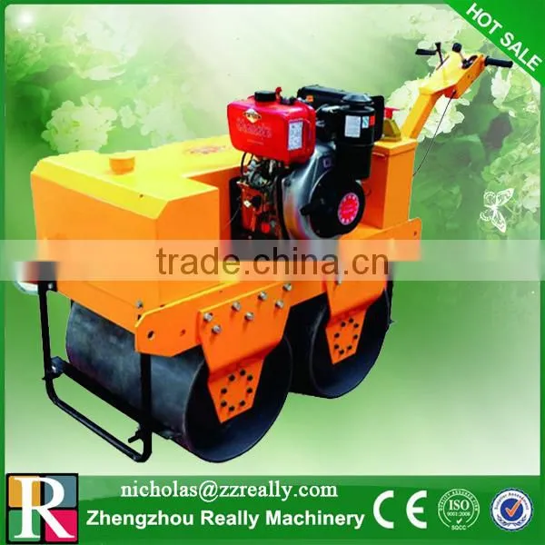 Double drum high efficiency diesel engine non used road roller