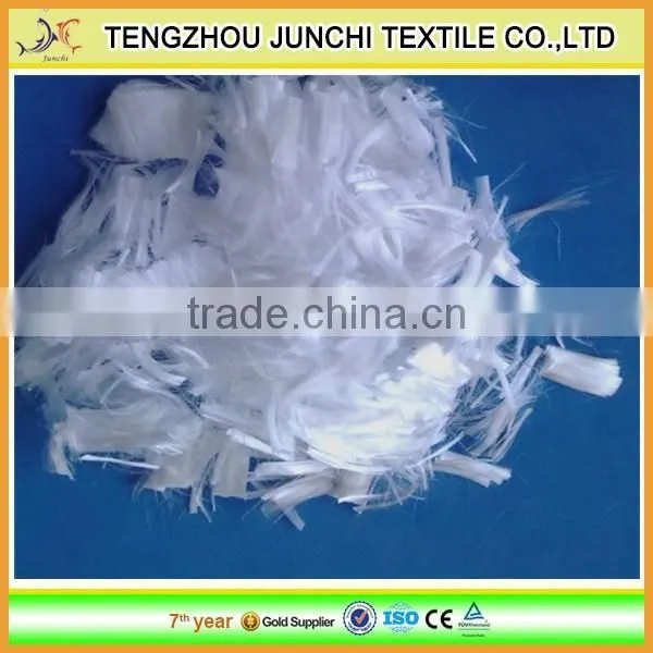 White High Strength Polypropylene Staple Fiber for Concrete photo-5