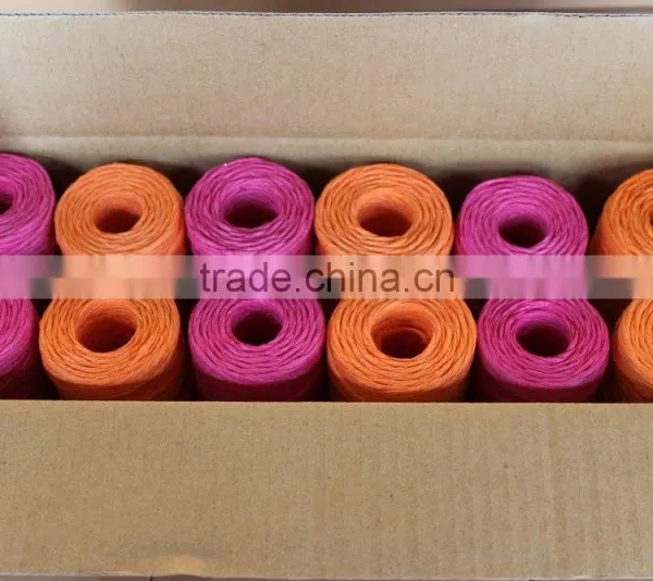 Colored or Nature Color Twisted Cheap Paper Rope ,paper Twine ,paper String photo-5