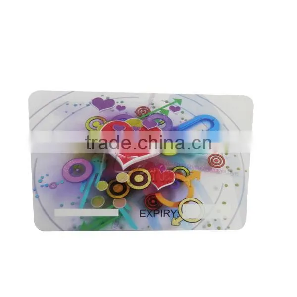 Plastic Environmental Materials Scratch-off PVC Cards photo-3