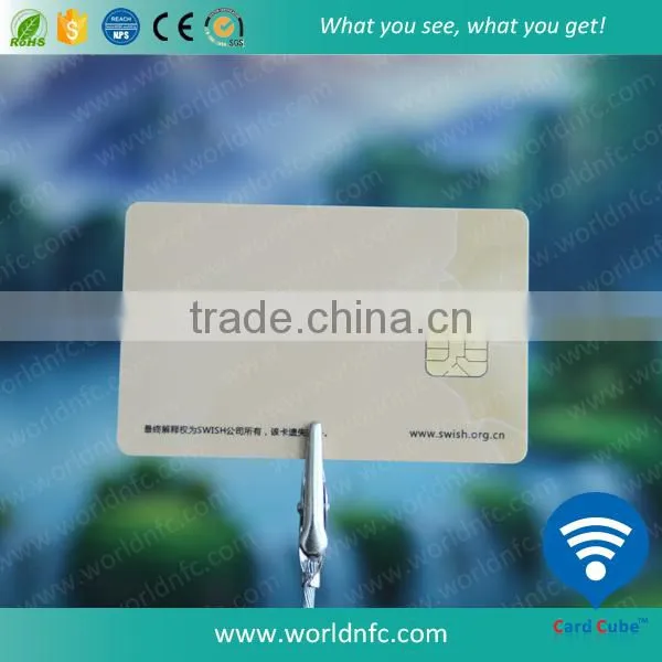 Read and Write 5542 Chip 1k Bit Memory PVC Contact Card photo-5