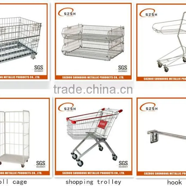 Steel Material Metal Spain Shopping Trolley photo-3