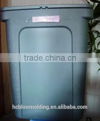 Customized Blow Molding Dustbin Plastic Outdoor Garbage Waste Bin for Sale photo-2