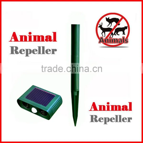 Solar Cat Repeller Garden Animal Scarer Sonic Pest Deterrent Dog Fox photo-5