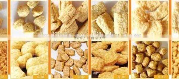 Twin Screw Extruder Textured Soya Protein Making Machine photo-2