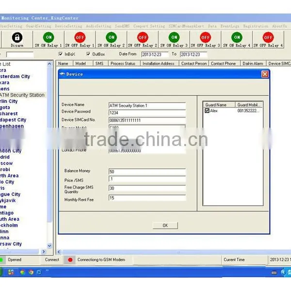 GSM SMS Remote Monitoring Center CMS-01 Gsm Alarm Monitoring photo-2