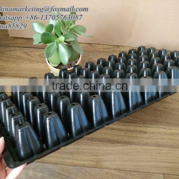 Hydroponics Plastic Nursery Seedling Pots, Nursery Seedling Tray for Seed Germination System photo-3