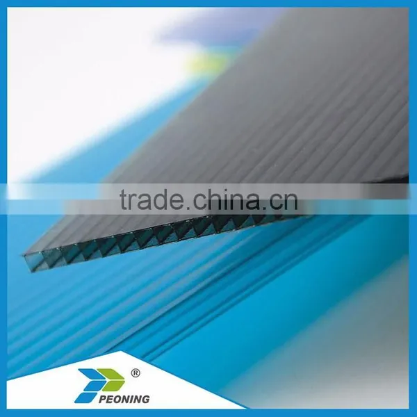 100% New Material Sound Insulation Polycarbonate Hollow Sheet for Carport photo-3