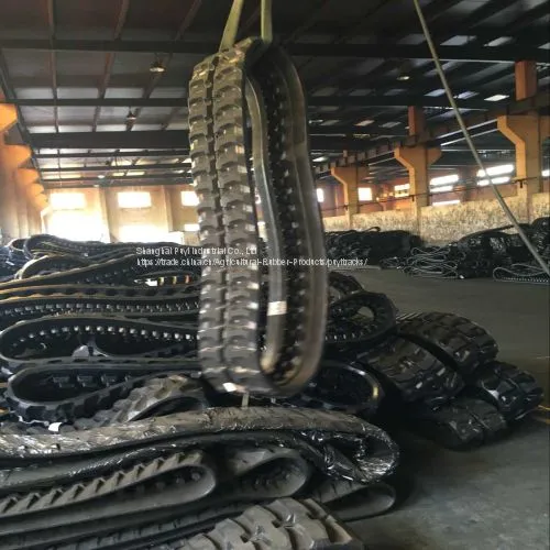 Puyi Dumper Rubber Track 320*100*40 for Hanix N250/300