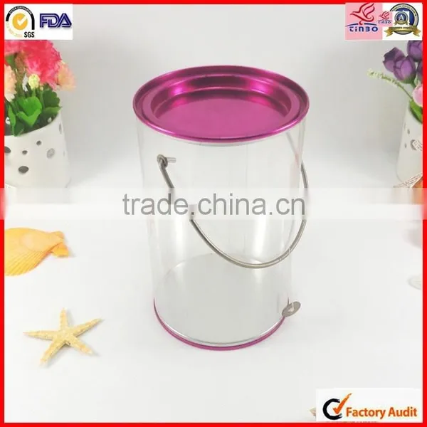Round Custom Clear Plastic Cake Box Packaging photo-3