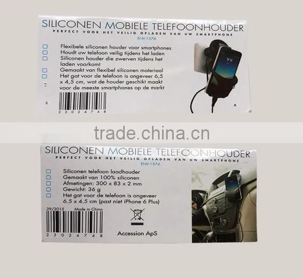 2016 Trending Products, Mobile Phone Accessories Holder, Silicone Charging Holder ,car Charing Holder photo-6