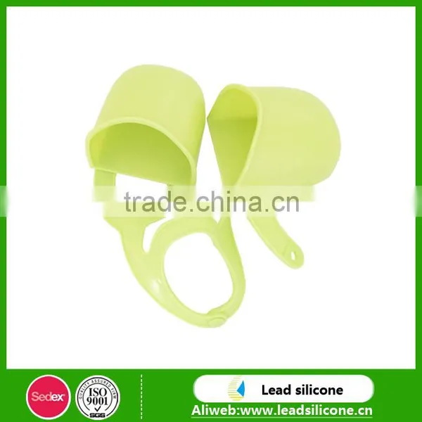Eco-friendly Saving-space Silicone Double Groove Hang Bags photo-2