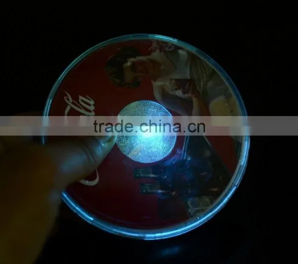2016 New Product Promotional Led Coaster/ Led Sticker Coaster for the Party/events photo-4