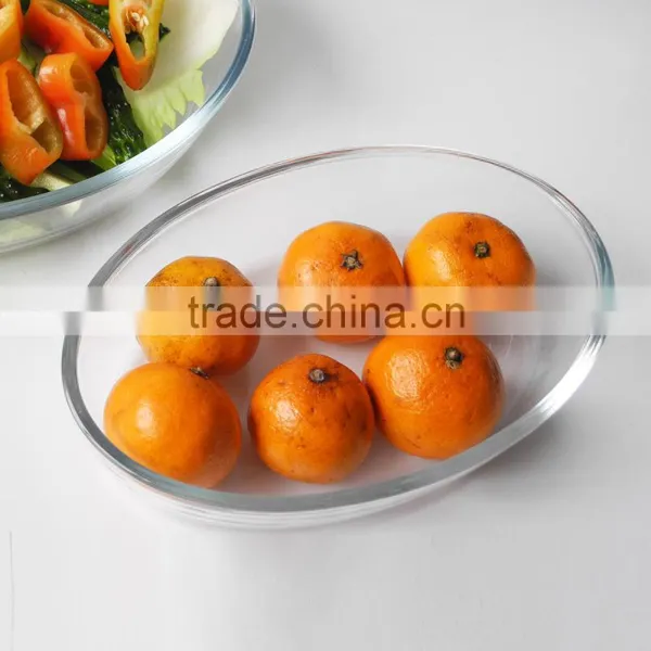 Heat Resistance Glass Fish Baking Tray Dish for Oven photo-4